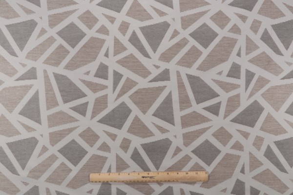 Angles Upholstery Fabric in Sand