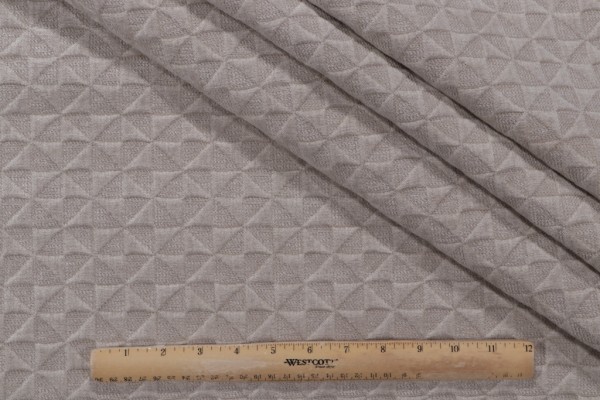 Chenille Patterned Upholstery Fabric in Natural