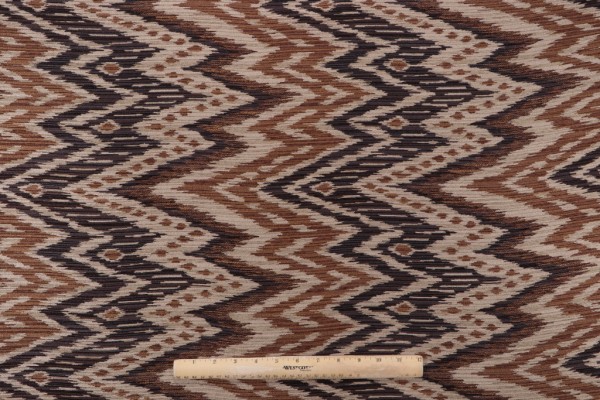 Chenille Tapestry Upholstery Fabric in Java