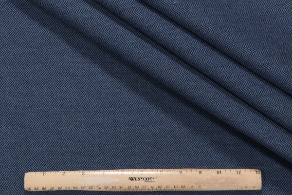 Solution Dyed Acrylic Outdoor Fabric in Indigo