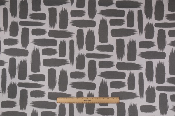 Richloom Baja Printed Polyester Outdoor Fabric in Stone
