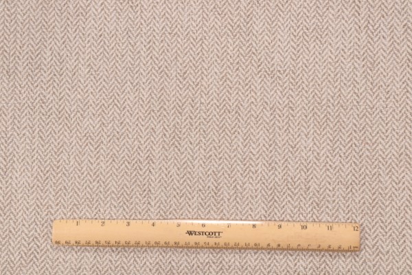 Golding Tailored Woven Chenille Upholstery Fabric in Alabaster