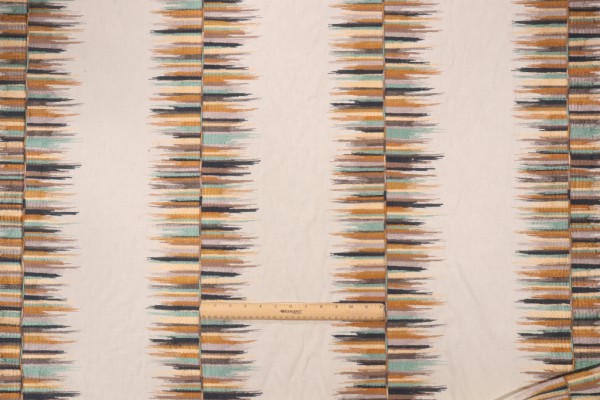 Click for 1.25 Yards P Kaufmann Fun Fair Embroidered Cotton Drapery Fabric in Agate P Kaufmann Fun Fair Embroidered Cotton Drapery Fabric in Agate