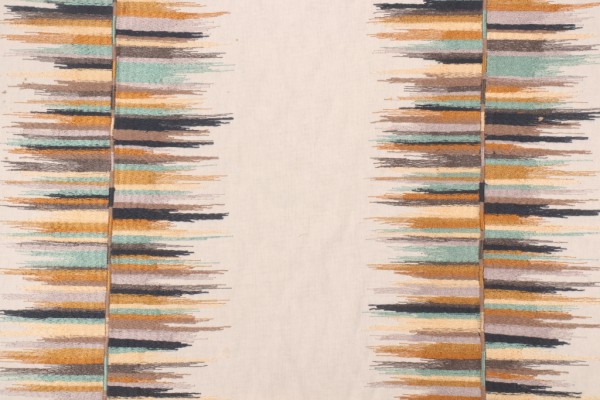 Click for 1.25 Yards P Kaufmann Fun Fair Embroidered Cotton Drapery Fabric in Agate P Kaufmann Fun Fair Embroidered Cotton Drapery Fabric in Agate