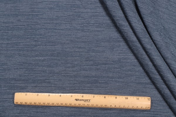 Kaufmann Audition Woven Chenille Upholstery Fabric in Denim