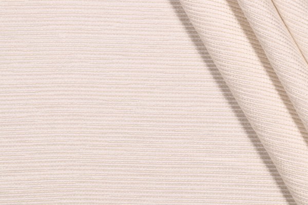 P Kaufmann Audition Woven Chenille Upholstery Fabric in Pearl