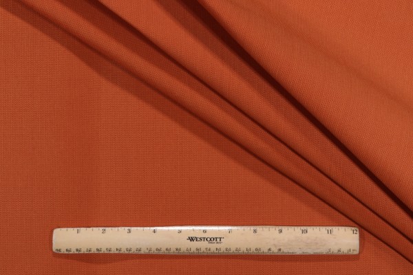 Bella Dura Canvas Woven Polyolefin Outdoor Fabric in Papaya
