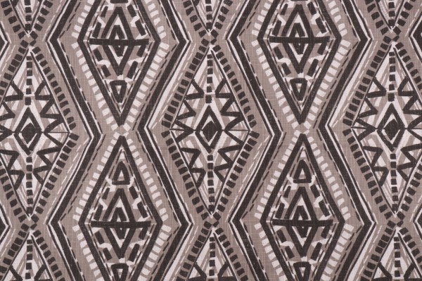 Premier Prints Diamond Stone Slub Canvas Printed Cotton Drapery Fabric in Flint