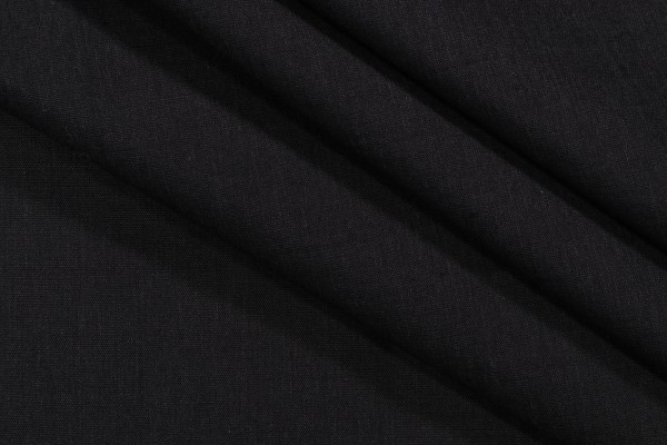 Sample of Thibaut Dyed Wheat AF10238 Woven Decorator Fabric in Black 