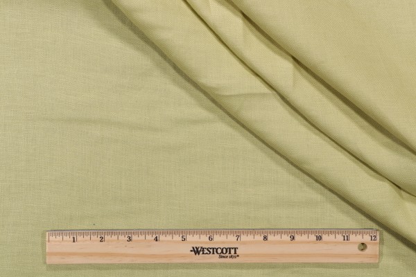 Sample of Thibaut Arran AW2592 Woven Linen Decorator Fabric in Green 
