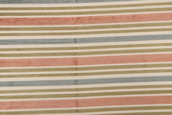 Thibaut W91819 Woven Chenille Upholstery Fabric in Pastel on Cream 