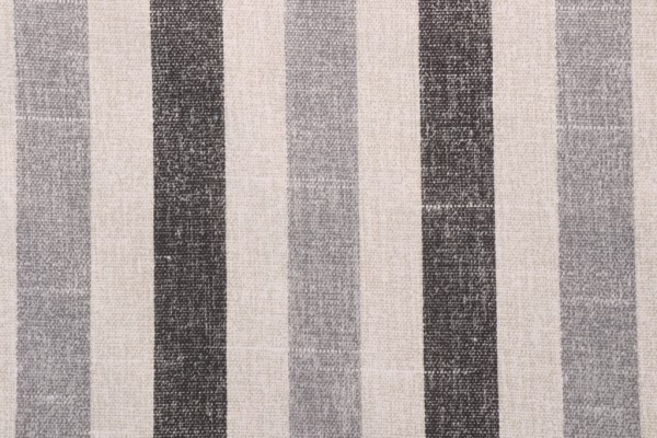 Richloom Solarium Tilford Printed Polyester Outdoor Fabric in Noir