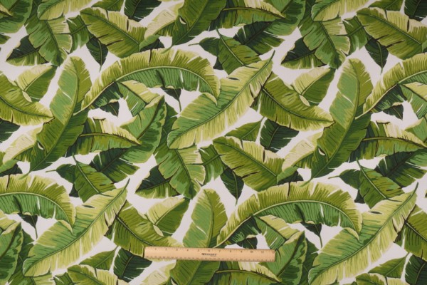 Richloom Balmoral Printed Polyester Outdoor Fabric in Palm