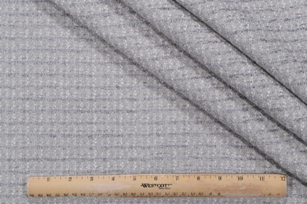 McIntyre Woven Chenille Upholstery Fabric in Smoke