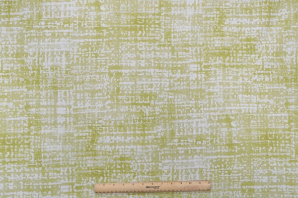 Mill Creek Empower-Fresco Printed Polyester Outdoor Fabric in Lime