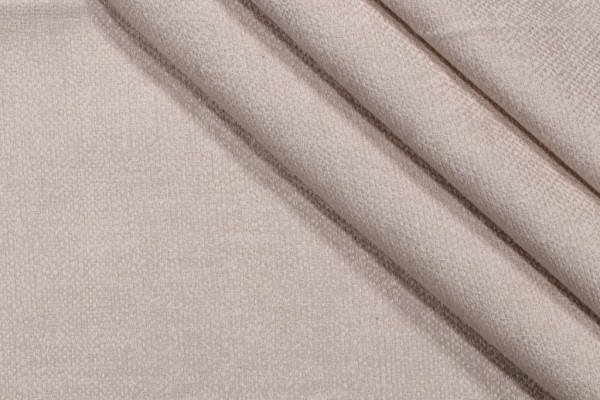 Emary Woven Solution Dyed Acrylic Outdoor Fabric in Eggshell
