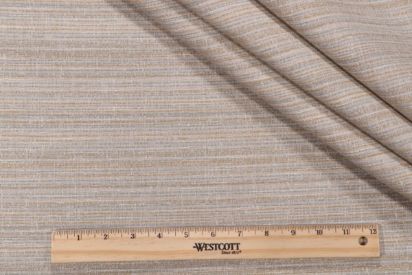 Crypton Kent High Performance Woven Chenille Upholstery Fabric in Linen