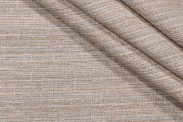 Crypton Kent High Performance Woven Chenille Upholstery Fabric in Linen