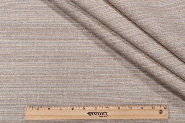 Click for 6.13 Yards Crypton Kent High Performance Woven Chenille Upholstery Fabric in Linen Crypton Kent High Performance Woven Chenille Upholstery Fabric in Linen