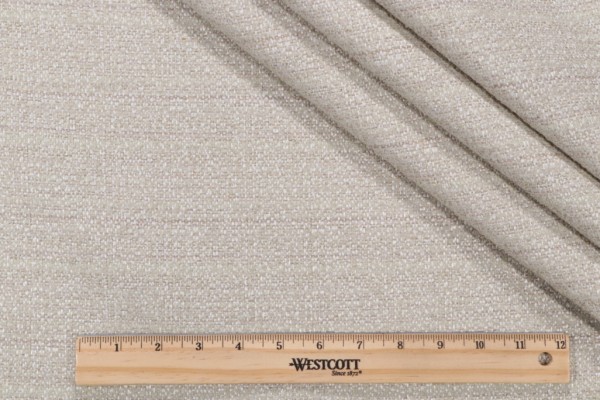 Crypton Cadee High Performance Woven Chenille Upholstery Fabric in Cement