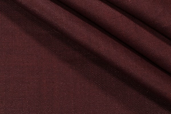 Thibaut Solid Woven Linen Decorator Fabric in Chocolate