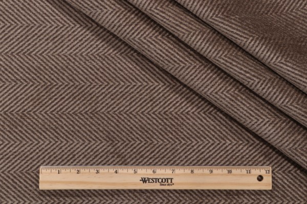 Click for 12 Yards Thibaut Hillside Herringbone W72921 Woven Chenille Upholstery Fabric in Tobacco Thibaut Hillside Herringbone W72921 Woven Chenille Upholstery Fabric in Tobacco