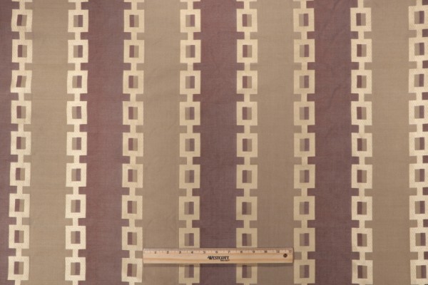 Click for 5.38 Yards Thibaut Key Stripe AW1374 Woven Decorator Fabric in Cafe Thibaut Key Stripe AW1374 Woven Decorator Fabric in Cafe