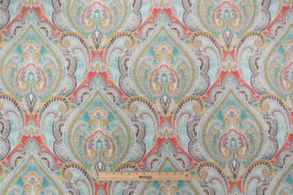 Click for 10 Yards Kelly Ripa Home Pretty Witty Printed Polyester Fabric in Reef Kelly Ripa Home Pretty Witty Printed Polyester Fabric in Reef