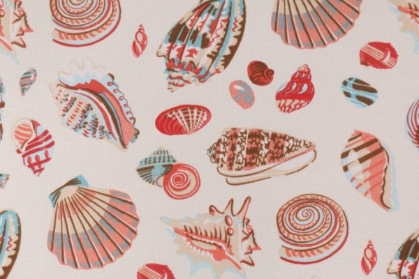 Waverly Low Tide Printed Polyester Outdoor Fabric in Caribbean