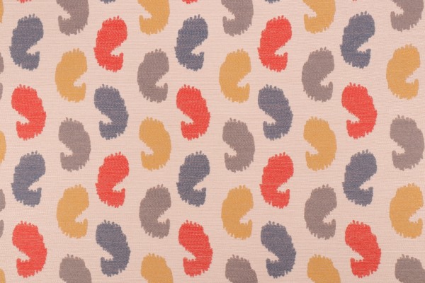 Onyx Age Kuno Tapestry Upholstery Fabric in Marigold