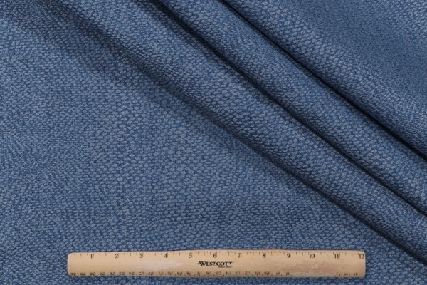 Bella Dura Pebble Beach Woven Polyolefin Outdoor Fabric in Atlantic