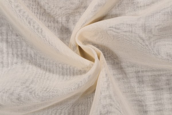 Click for 3.13 Yards Lazlo Sheer Woven Drapery Fabric in Beige Lazlo Sheer Woven Drapery Fabric in Beige
