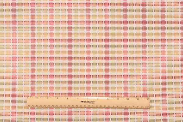 Covington Branford Woven Decorator Fabric in 354-Fruit Punch