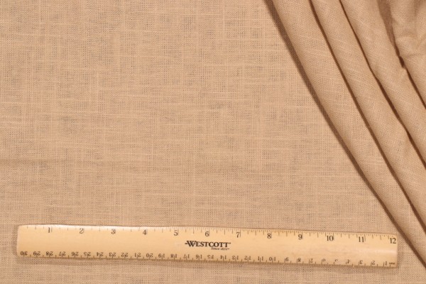 Click for 0.88 Yards Covington Jefferson Linen Woven Drapery Fabric in 660-Hemp Covington Jefferson Linen Woven Drapery Fabric in 660-Hemp