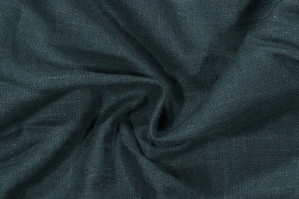 Covington Jefferson Linen Woven Drapery Fabric in 241-Conifer Green