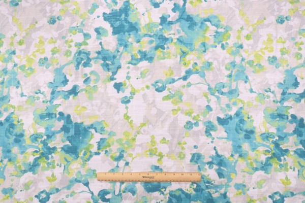 Covington Lynwood Printed Drapery Fabric in 522-Peacock