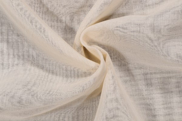 Click for 3.13 Yards Lazlo Sheer Woven Drapery Fabric in Beige Lazlo Sheer Woven Drapery Fabric in Beige