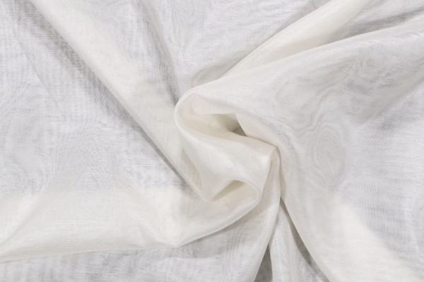 Click for 2 Yards Luminous Sheer Woven Drapery Fabric in Ivory Luminous Sheer Woven Drapery Fabric in Ivory