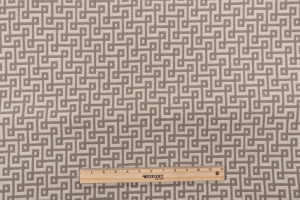Click for 2.25 Yards Thibaut Circuit W74334 Woven Upholstery Fabric in Pewter in Almond Thibaut Circuit W74334 Woven Upholstery Fabric in Pewter in Almond