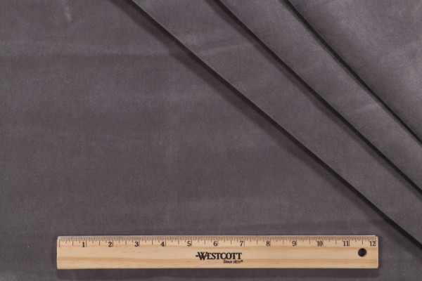 Thibaut Essex W79455 Velvet Upholstery Fabric in Flannel