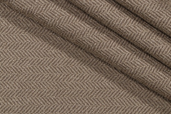 Thibaut Ellis Herringbone W72952 Woven Upholstery Fabric in Bark