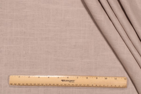 Covington Jefferson Linen Woven Drapery Fabric in 13-Raffia