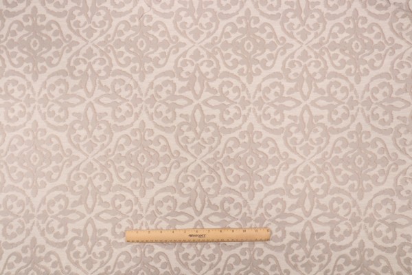 Click for 1.13 Yards PK Lifestyles Coralie Damask Upholstery Fabric in Parchment PK Lifestyles Coralie Damask Upholstery Fabric in Parchment