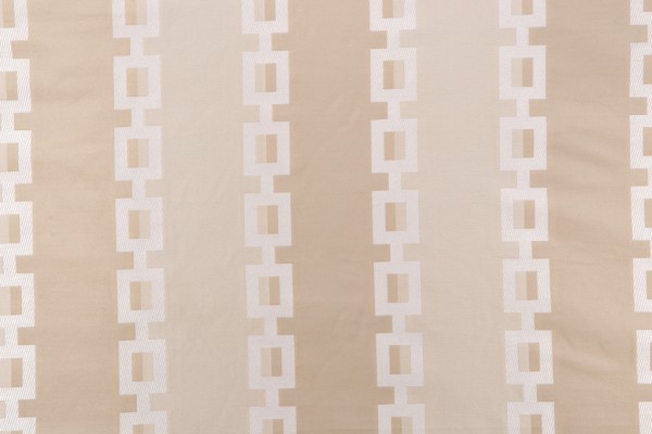 Anna French Key Stripe AW1372 Woven Decorator Fabric in Cream