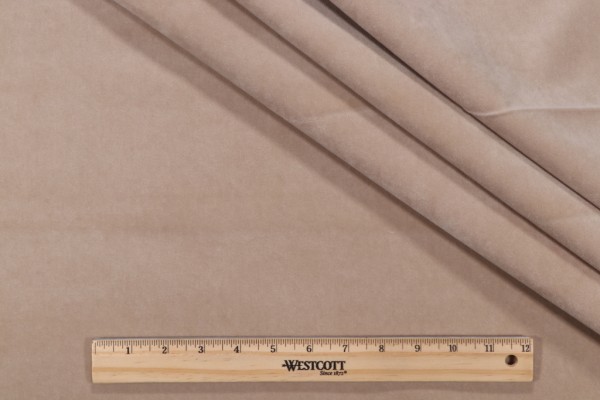 Click for 1.63 Yards Thibaut Essex W79442 Velvet Upholstery Fabric in Linen Thibaut Essex W79442 Velvet Upholstery Fabric in Linen