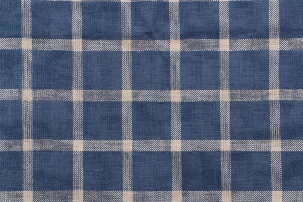 Mener Woven Upholstery Fabric in Indigo