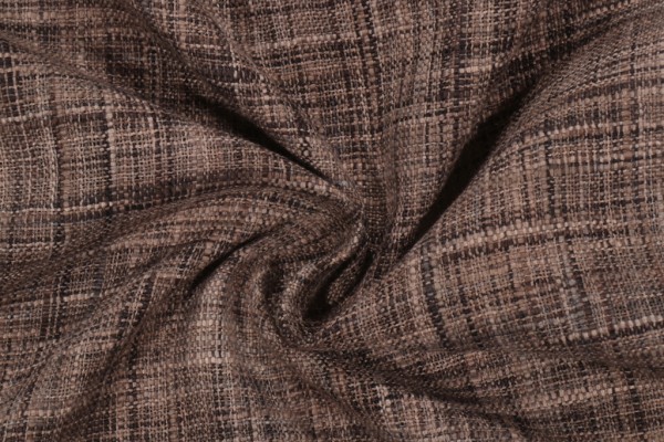 Bravo Knack Woven Polyester Drapery Fabric in Ashen