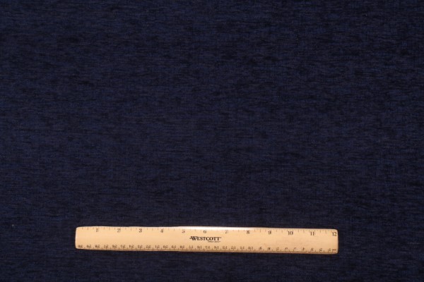 Crypton Foxtrot High Performance Woven Chenille Upholstery Fabric in Navy