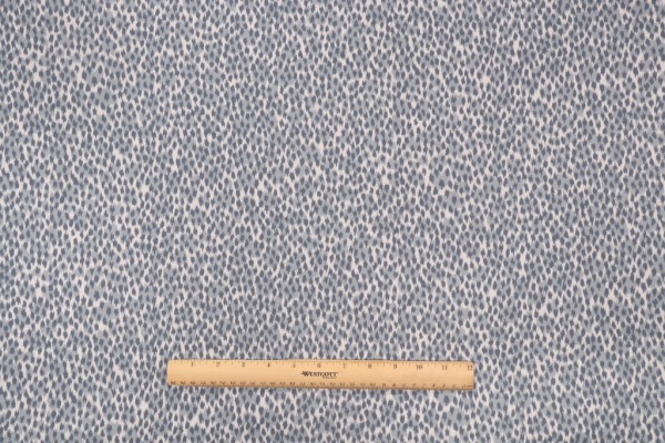 P Kaufmann Arnaud Printed Cotton Twill Drapery Fabric in Blueberry