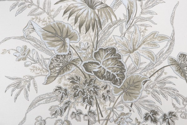 Thibaut Sweet Grass F99033 Printed Drapery Fabric in Sage on Cream